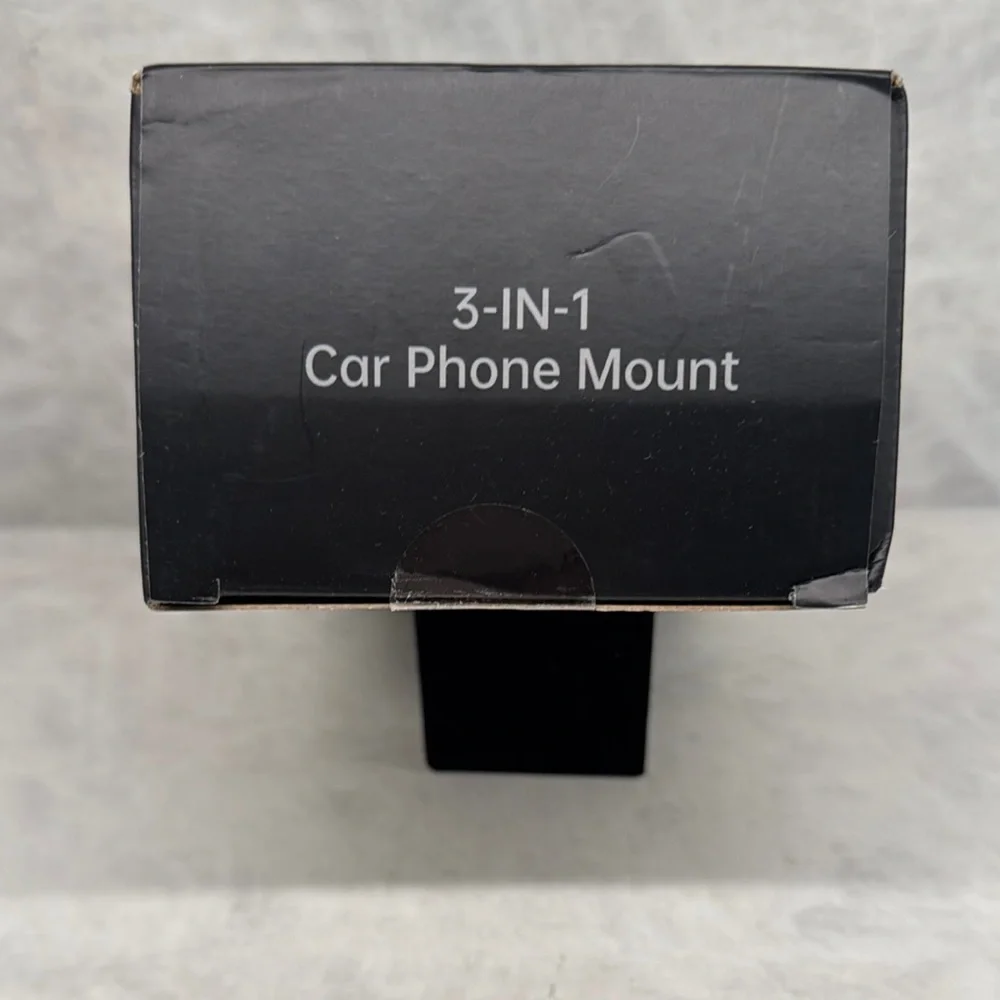 3-IN-1 Car Phone Mount - Black